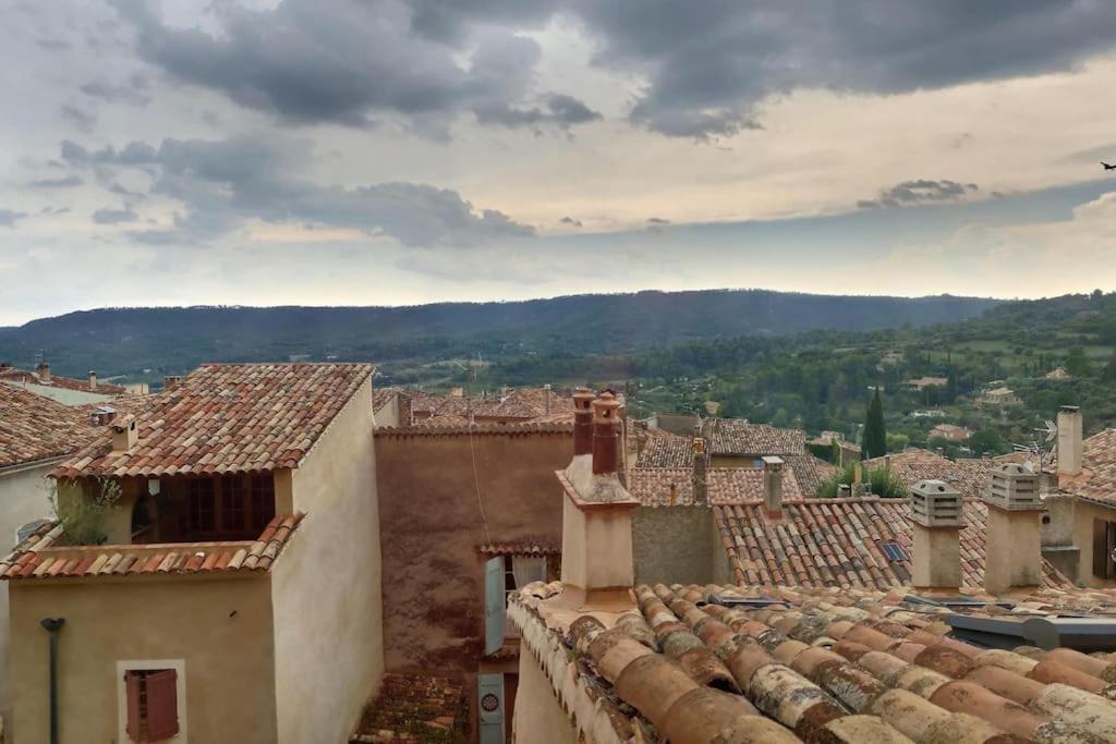 Apartamento Studio Vue Sur La Roche, Au Calme Moustiers #1 Exterior foto